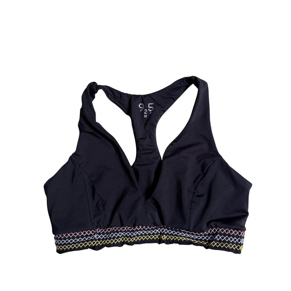 925 Fit x Peloton Sports Bra (Black) - Medium
